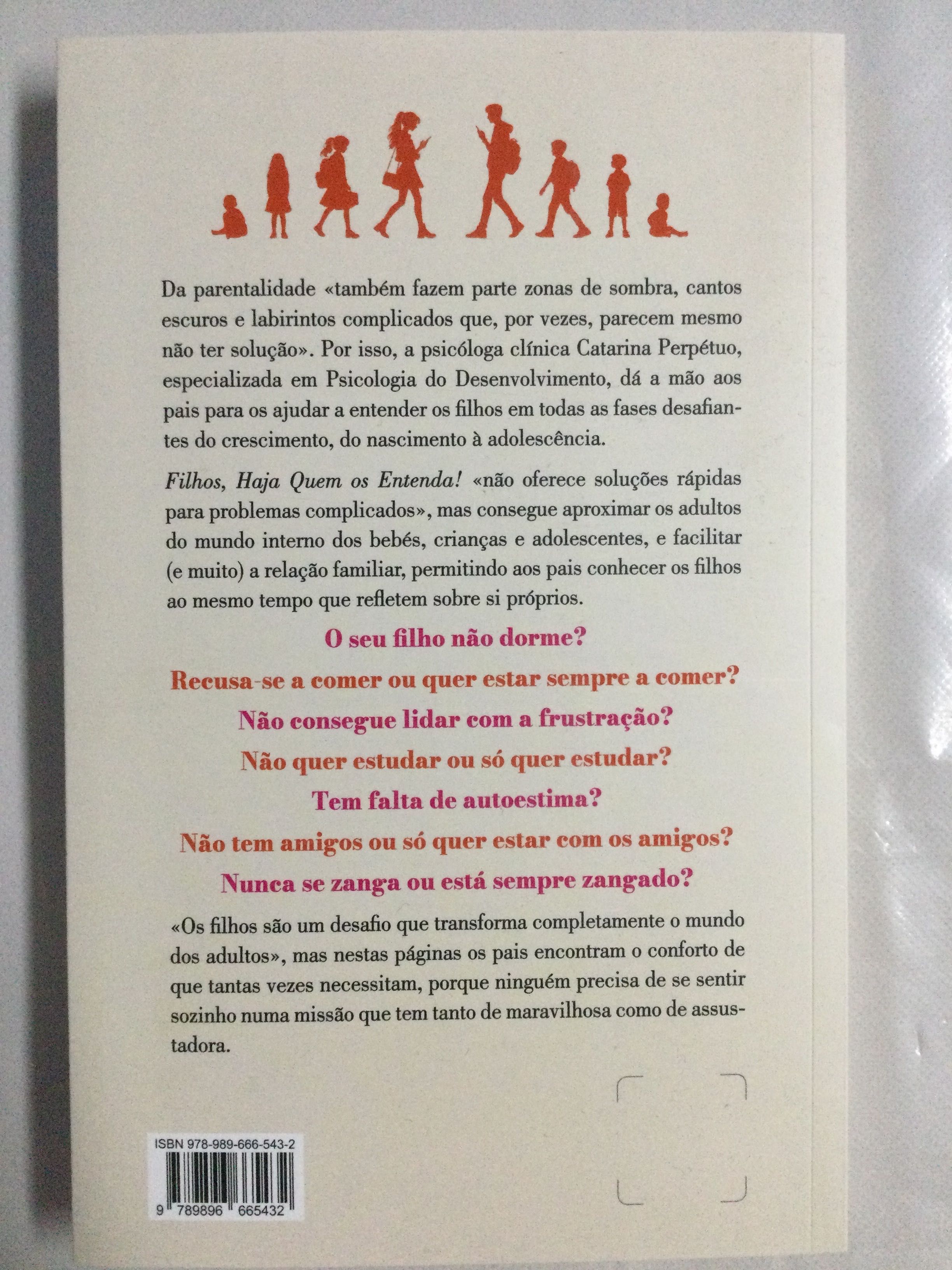 Filhos, haja quem os entenda! Catarina Perpétuo.