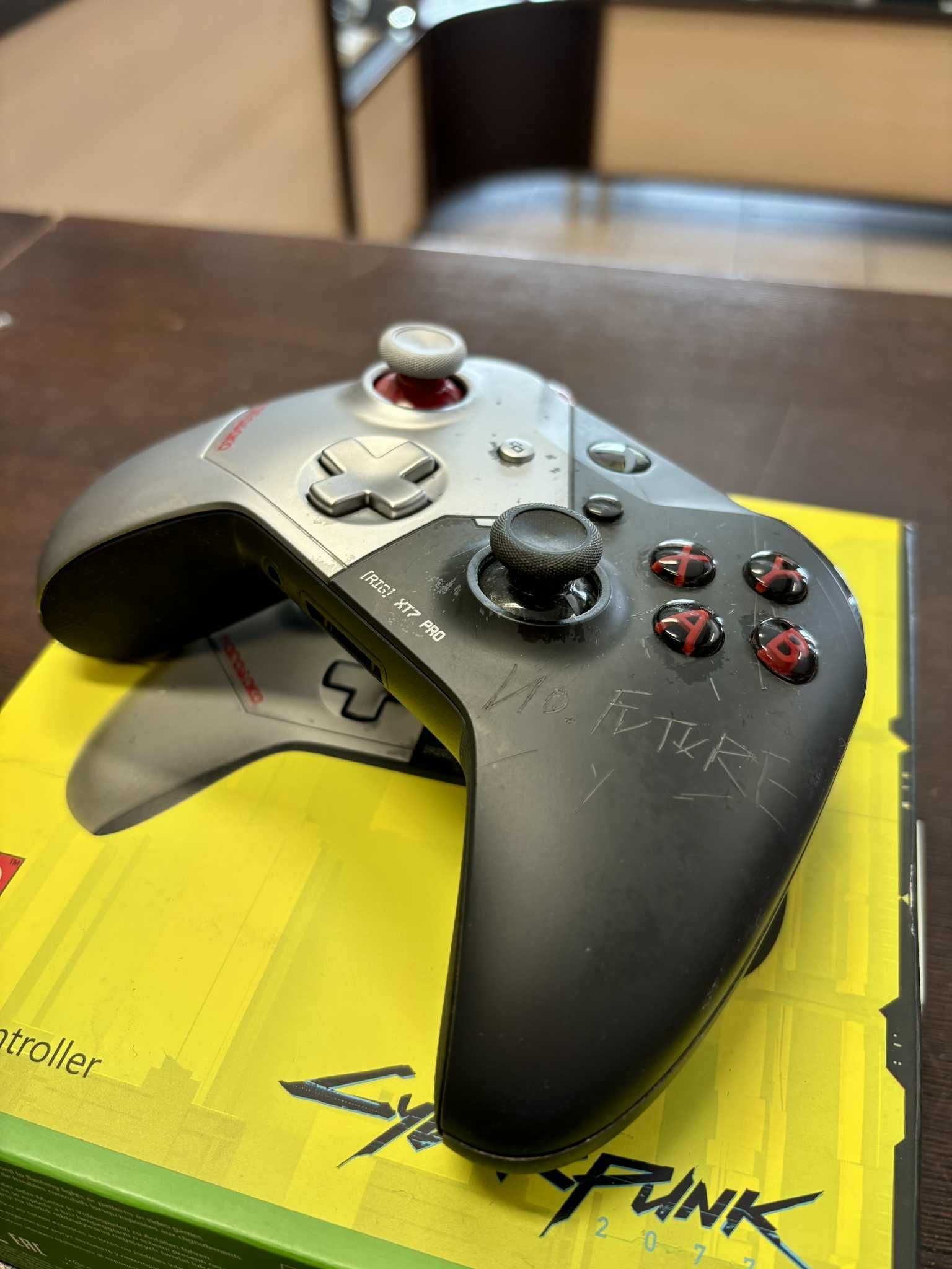 Pad Microsoft Xbox One S X Controller Cyberpunk 2077 WL3-00142