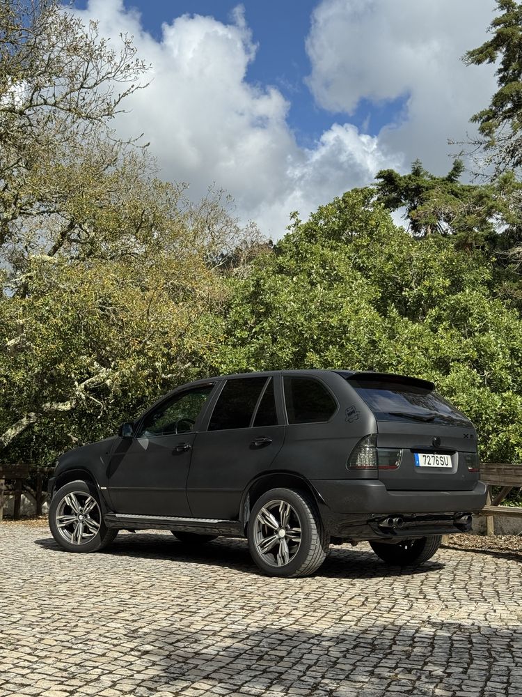 BMW X5 E53 3.0d • Pack M • Caixa Auto • Preto Mate • Top Extras
