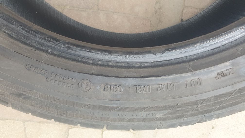 Continental 2 sztuki 245/45/19R