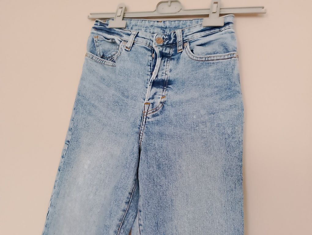 Spodnie jeansy H&M Mom fit rozmiar XS