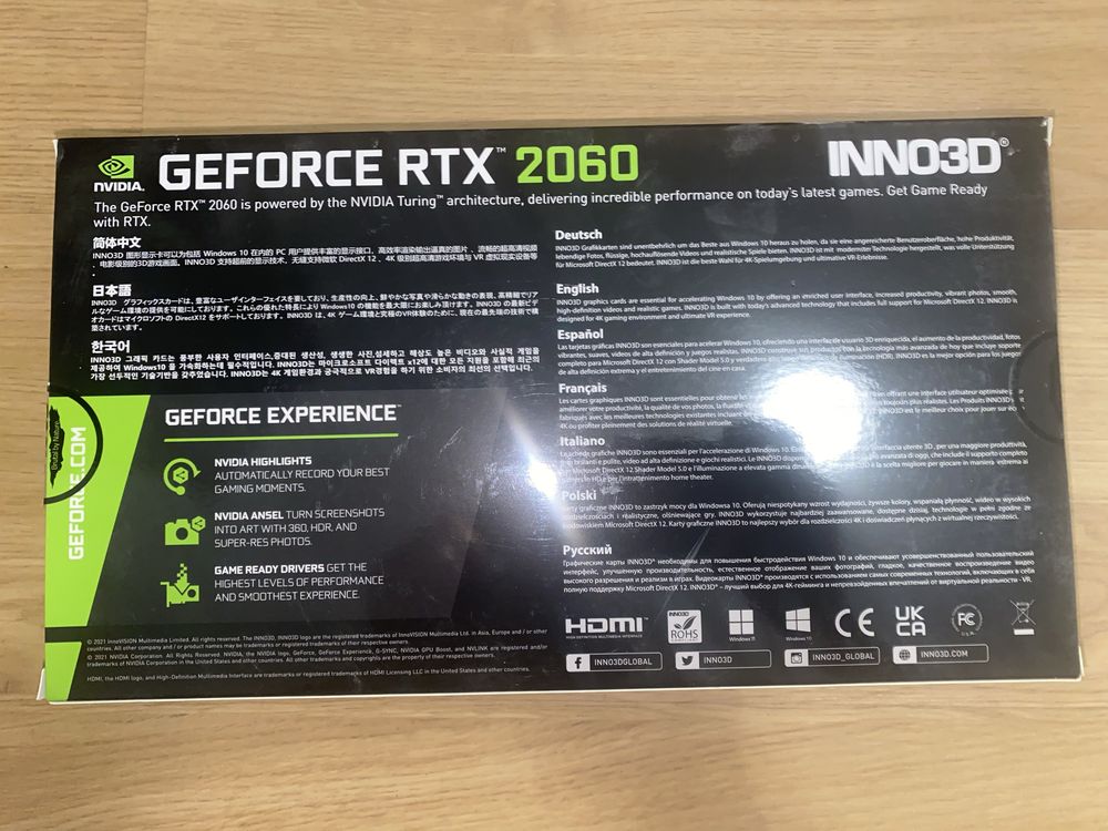 Grafica rtx 2060 12gb da inno3d