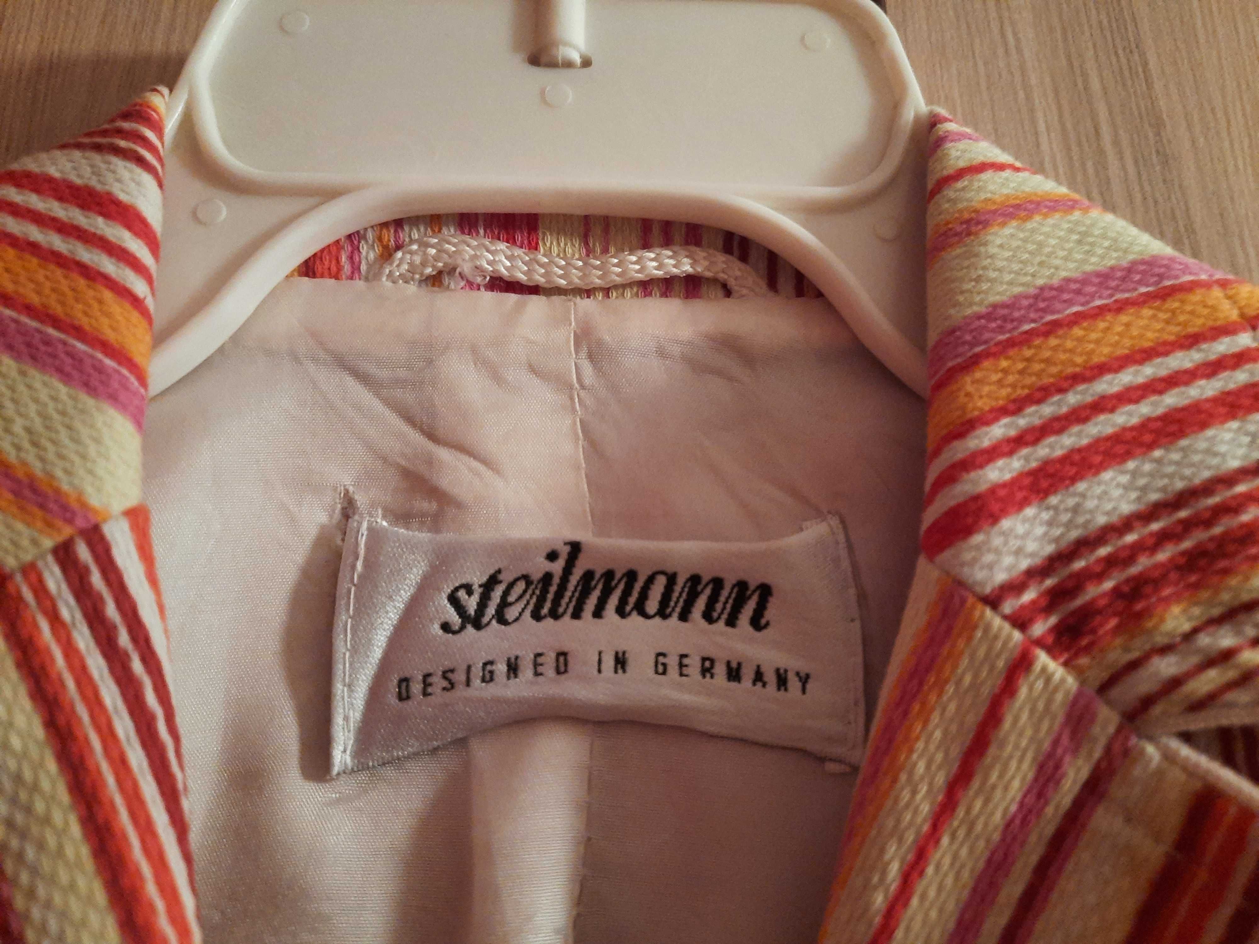 Żakiet Steilmann w kolorowe pasy, rozm. 38