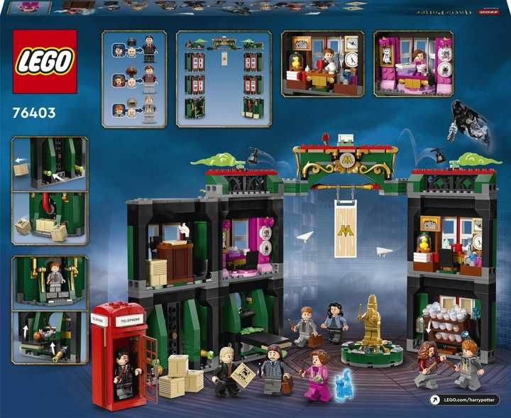 Конструктор LEGO Harry Potter 76403 Министерство магии (990 деталей)