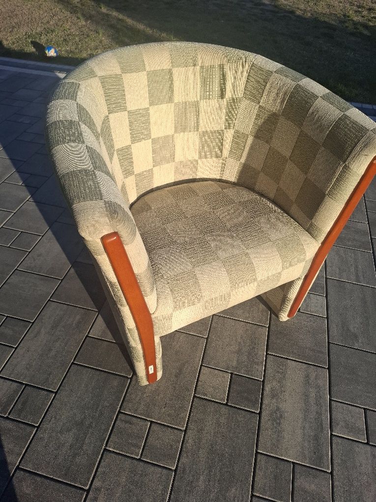 2 fotele w stylu vintage