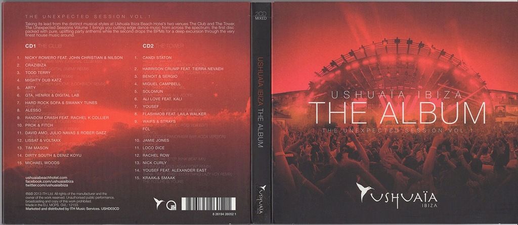Ushuaia Ibiza - The Album - CD
