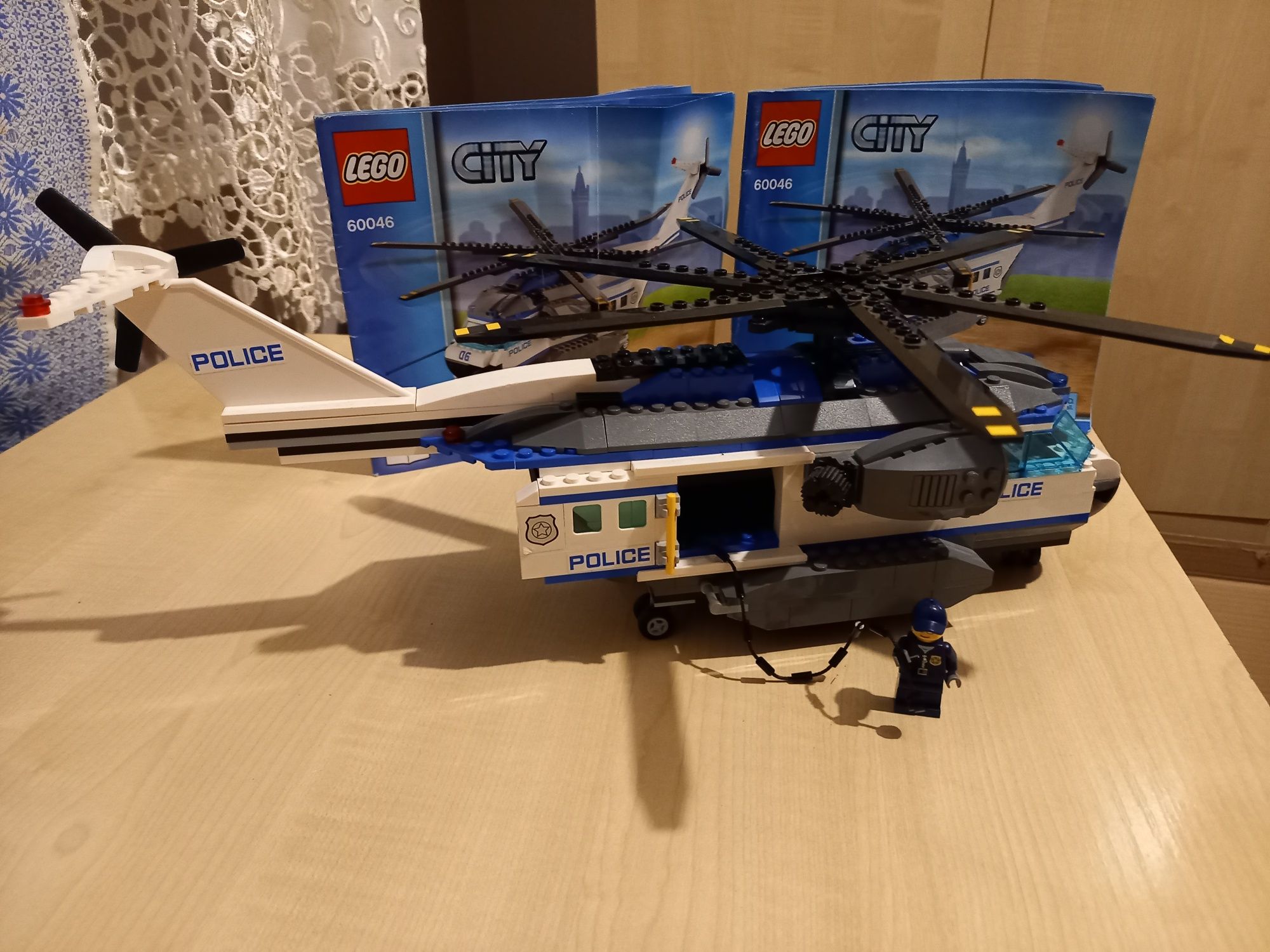 Helikopter Policja Lego