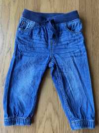 Spodnie jeansowe H&M rozm 86