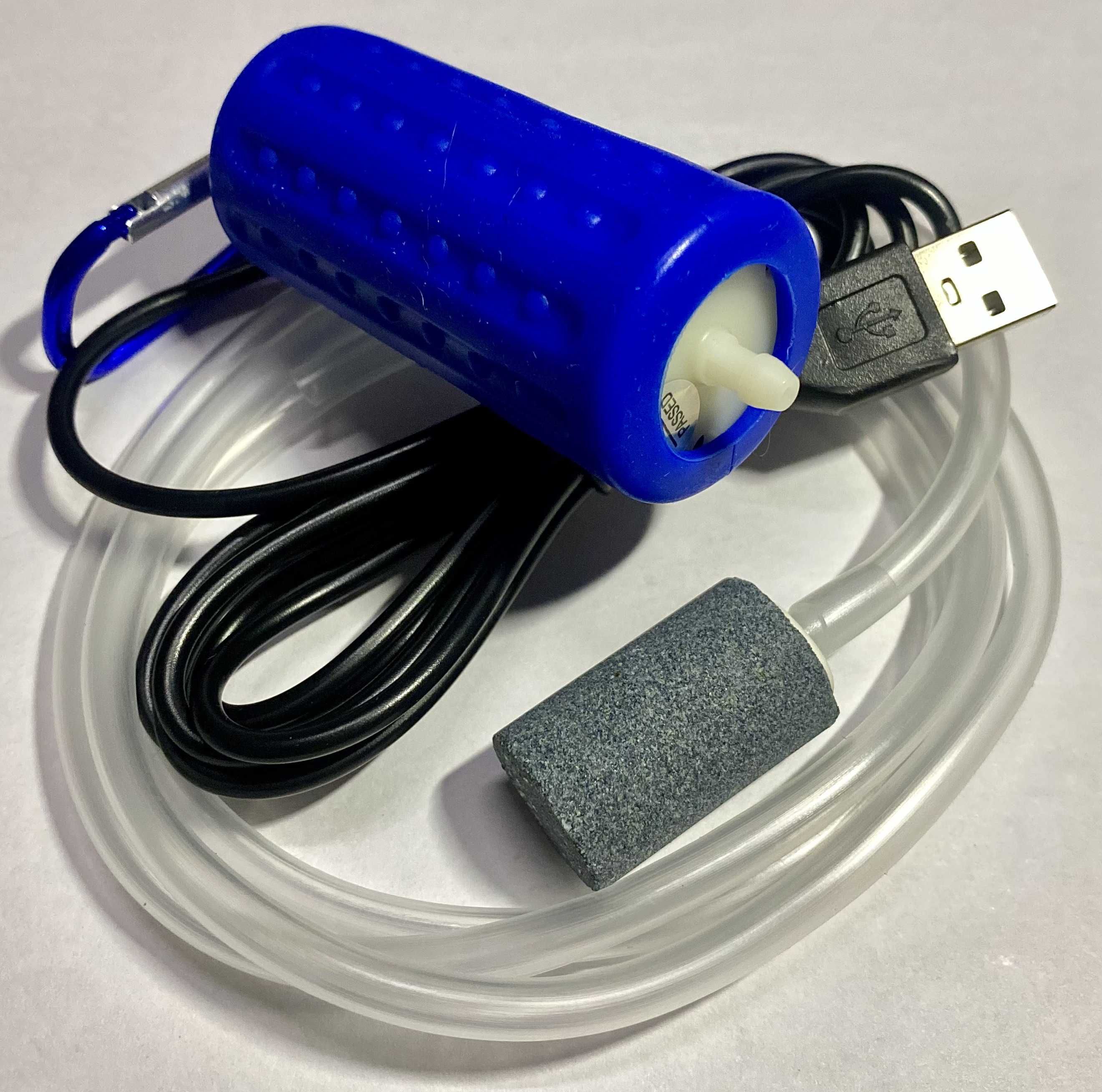 Безшумный USB vs 220 компрессор (воздух для аквариума) аэрация