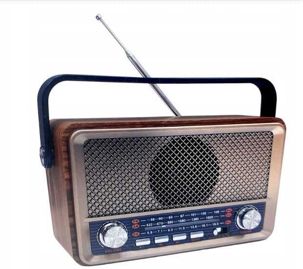 Radio baterie Hykker Retro Radio