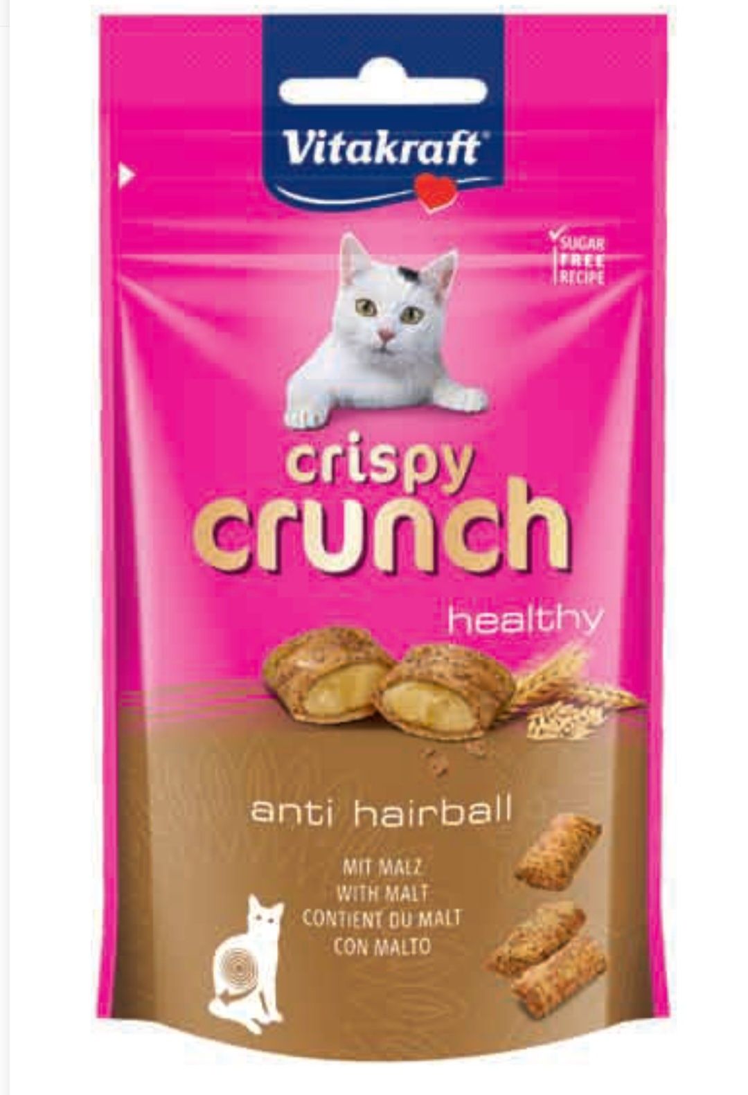 Crispy Crunch słód 60g z odkłaczaczem