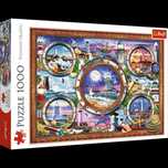 Puzzle 1000 elementów Latarnie morskie Trefl