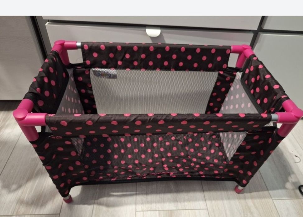 Łóżeczko i nosidełko dla lalki