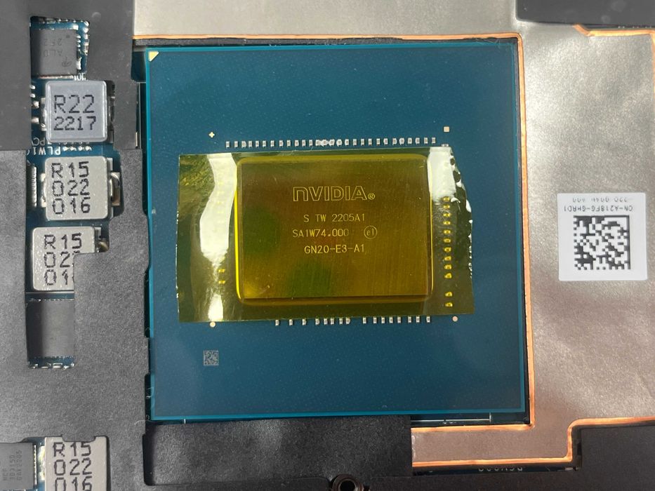 Плата для ноутбука Dell Alienware X14 R1 i7-12700H 16GB LPDDR5 RTX3060