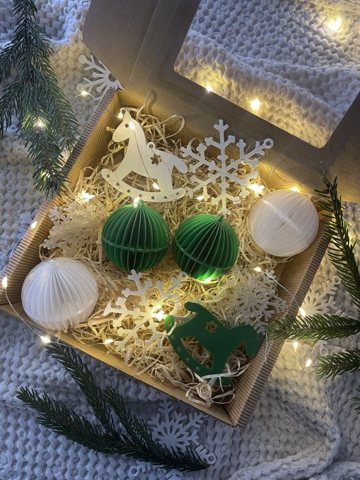 Ozdoby choinkowe gwiazdki bombki