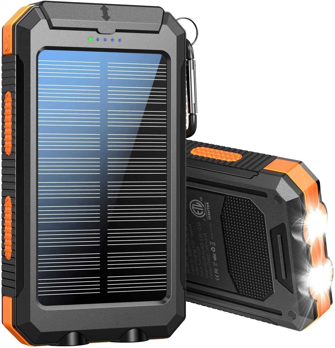 Павер банк Solar Charger Power Bank 36800 mah