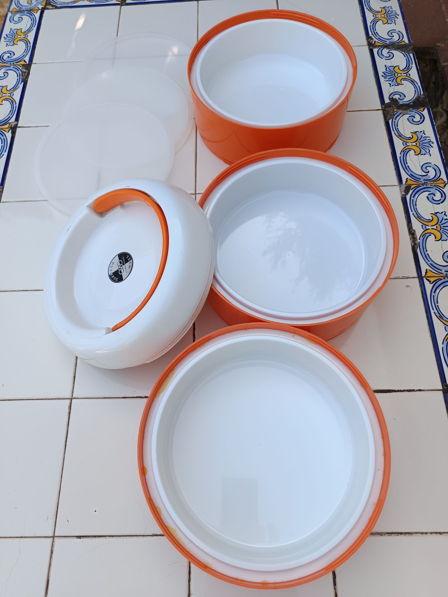 Termo para alimentos vintage"Isothermics -Olimpic"