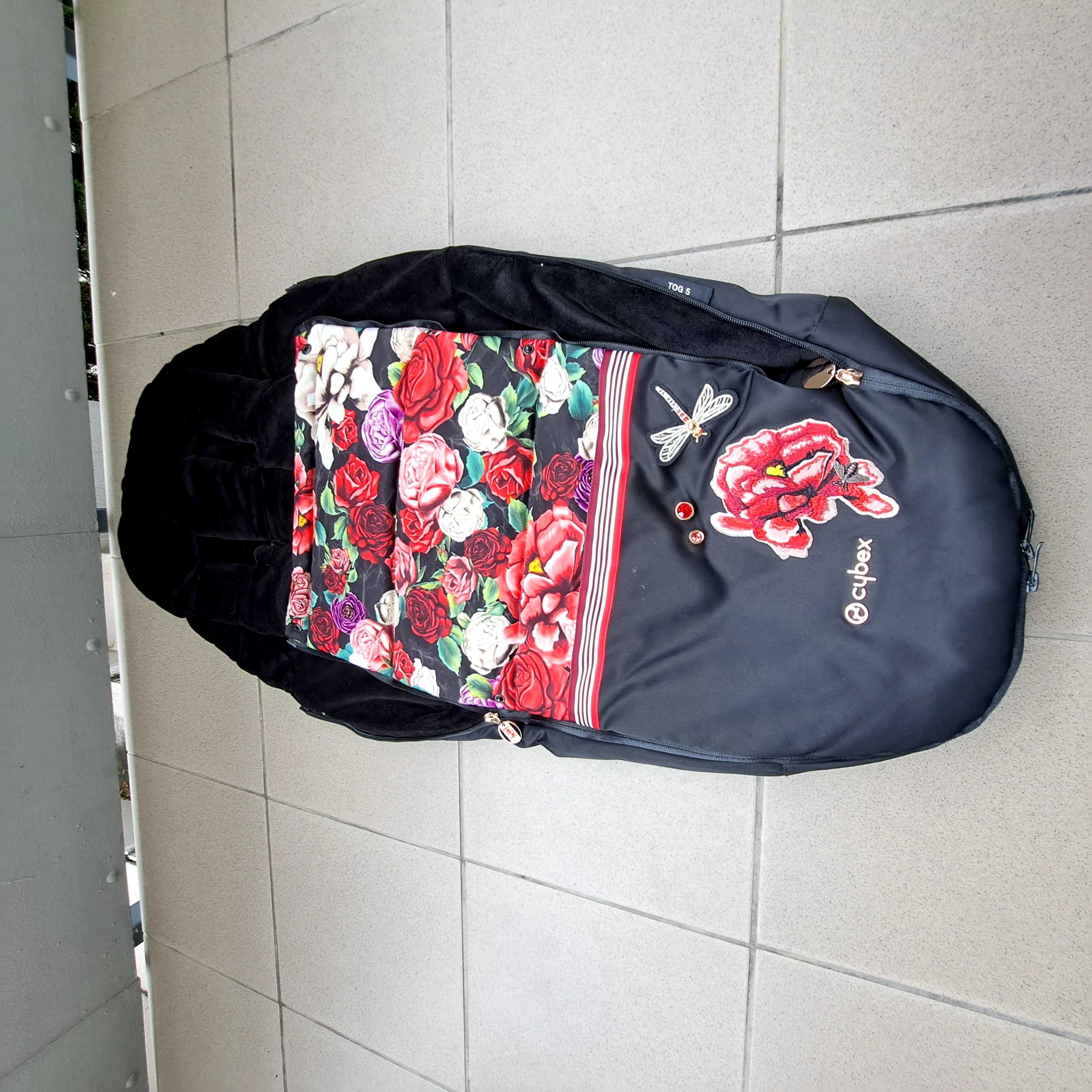 Wózek Cybex Priam 4.0 Spring Blossom Dark
