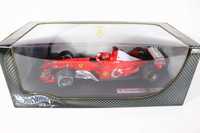 Формула 1 масштабная модель Ferrari 2003-GA Hot Wheels 1:18