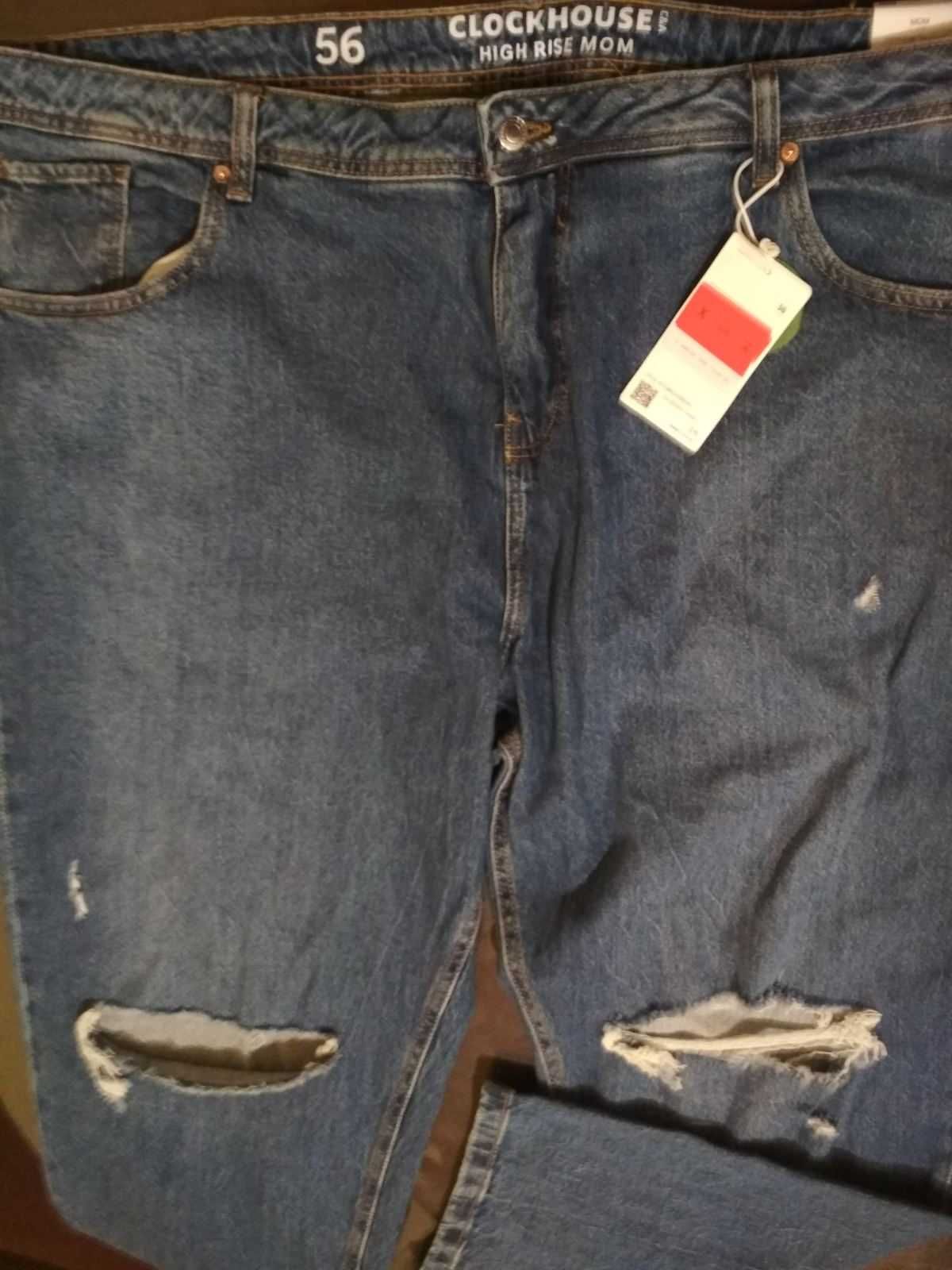 Женские mom джинсы С&А, 58 европейский размер