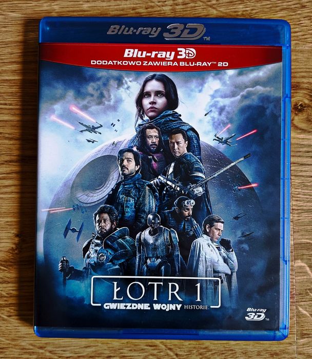 Film Łotr 1 Gwiezdne Wojny Historie 3D (Rogue One Star Wars ) 3xBR PL
