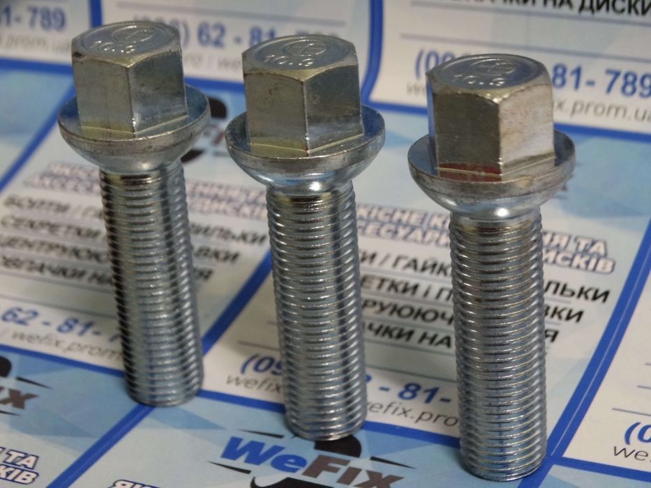 Болт колісний М14х1,5 сфера Всі розміри