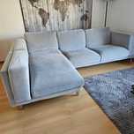 Sofá IKEA Nockeby - Sofá 3 lugares c/chaise longue