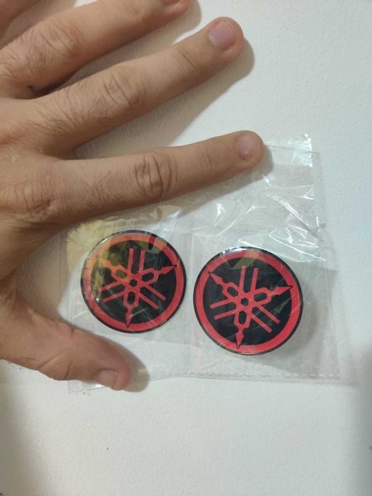 emblema yamaha vermelho