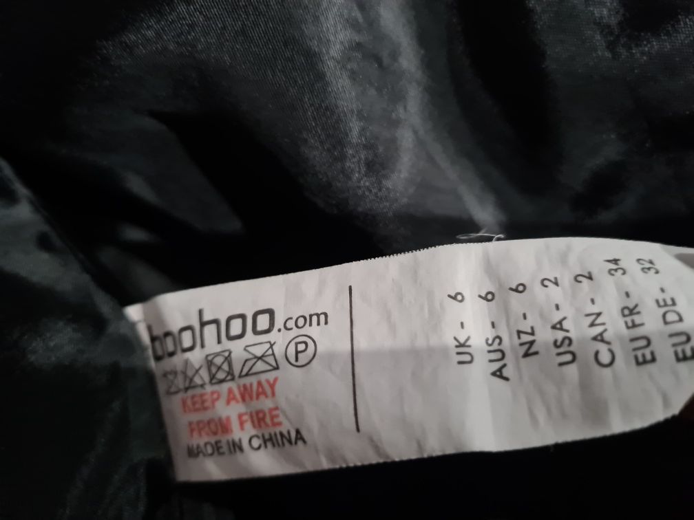 Kurtka jesienno-zimowa, Boohoo, XS