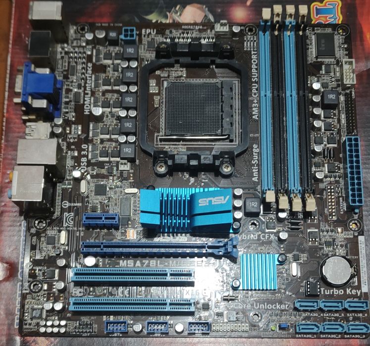 ASUS M5A78L-M/USB3 (sAM3+) – робоча, на запчастини/для відновлення