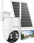 COCOCAM Kamera Zewnętrzna 4G LTE 10000mAh Solar 2K PTZ Nocna Wizja