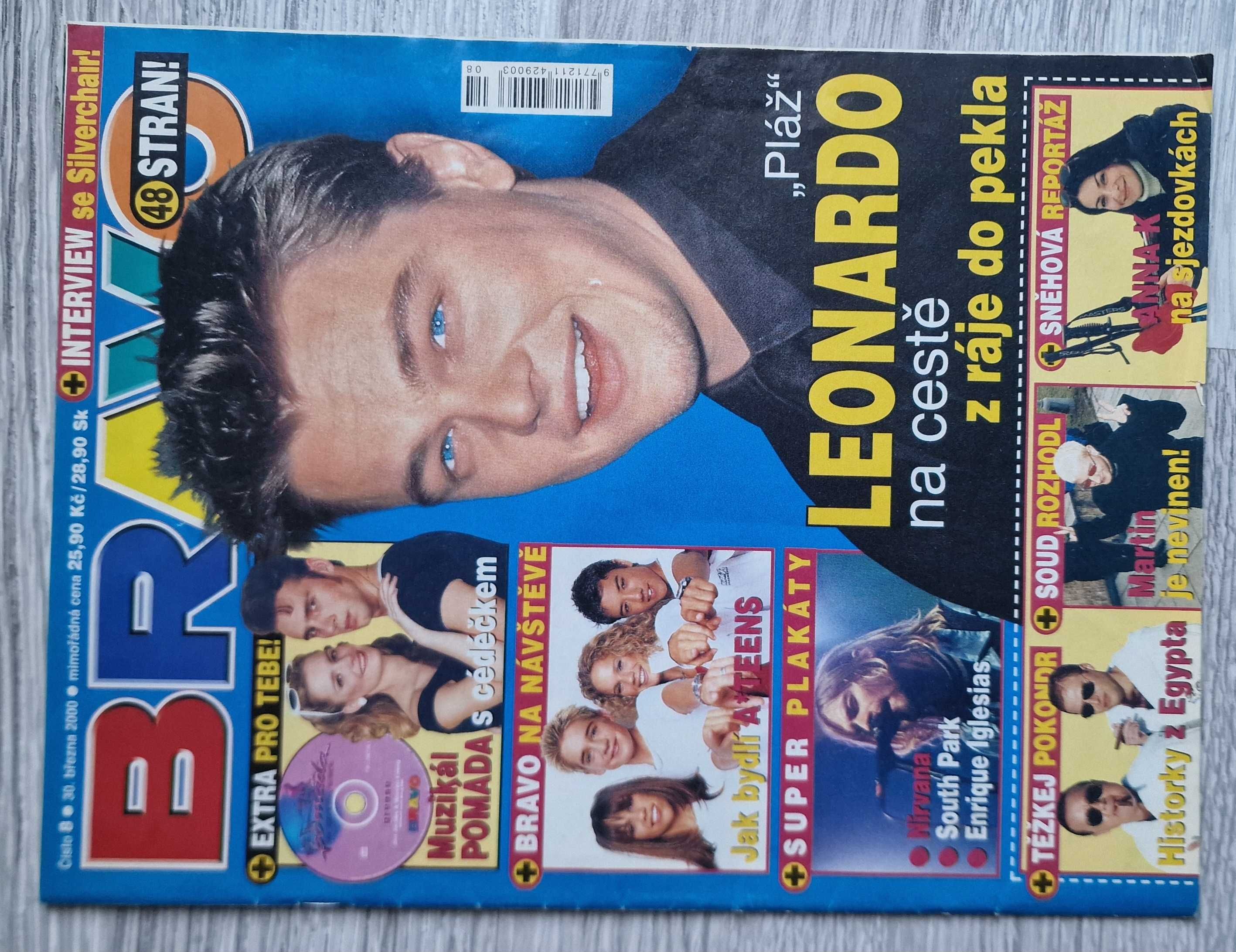 Bravo (Czechy) Nr 08/2000 - Leonardo DiCaprio