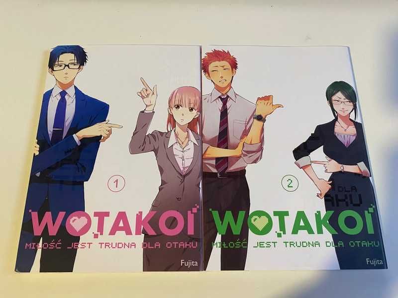 Wotakoi- miłość jest trudna dla otaku tomy 1-2