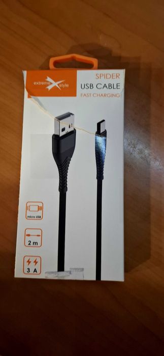 Spider micro usb 2 m 3 a