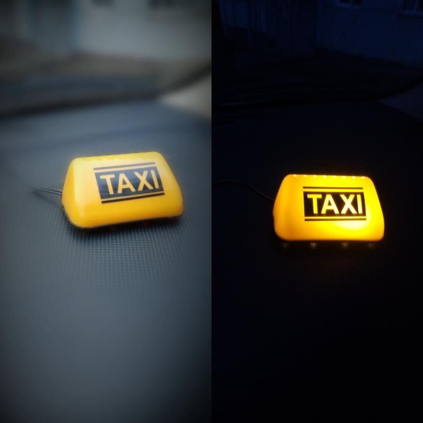 Маленькая шашка такси