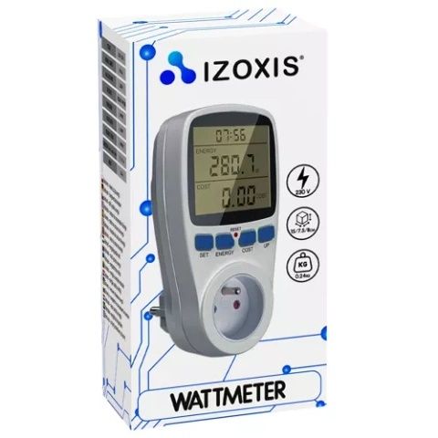 Нові з Польщі! Ваттметр Izoxis 23576 3680 Вт ватметр счетчик енергії