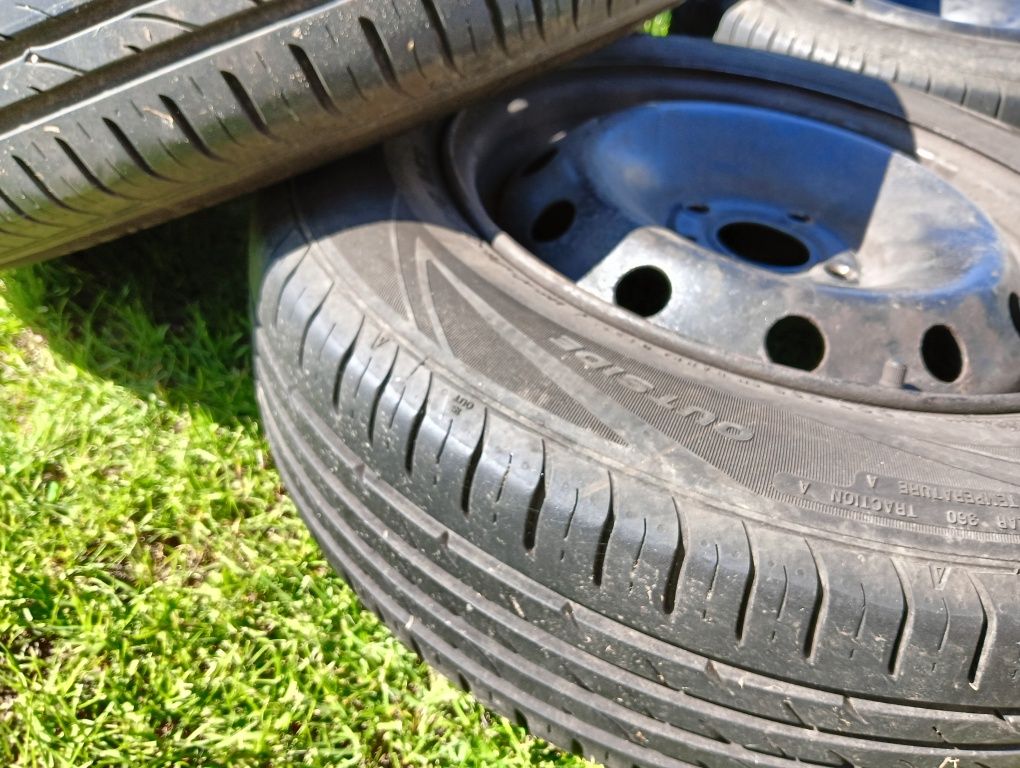 Opony letnie 195/65 r15  z felgami 4x100