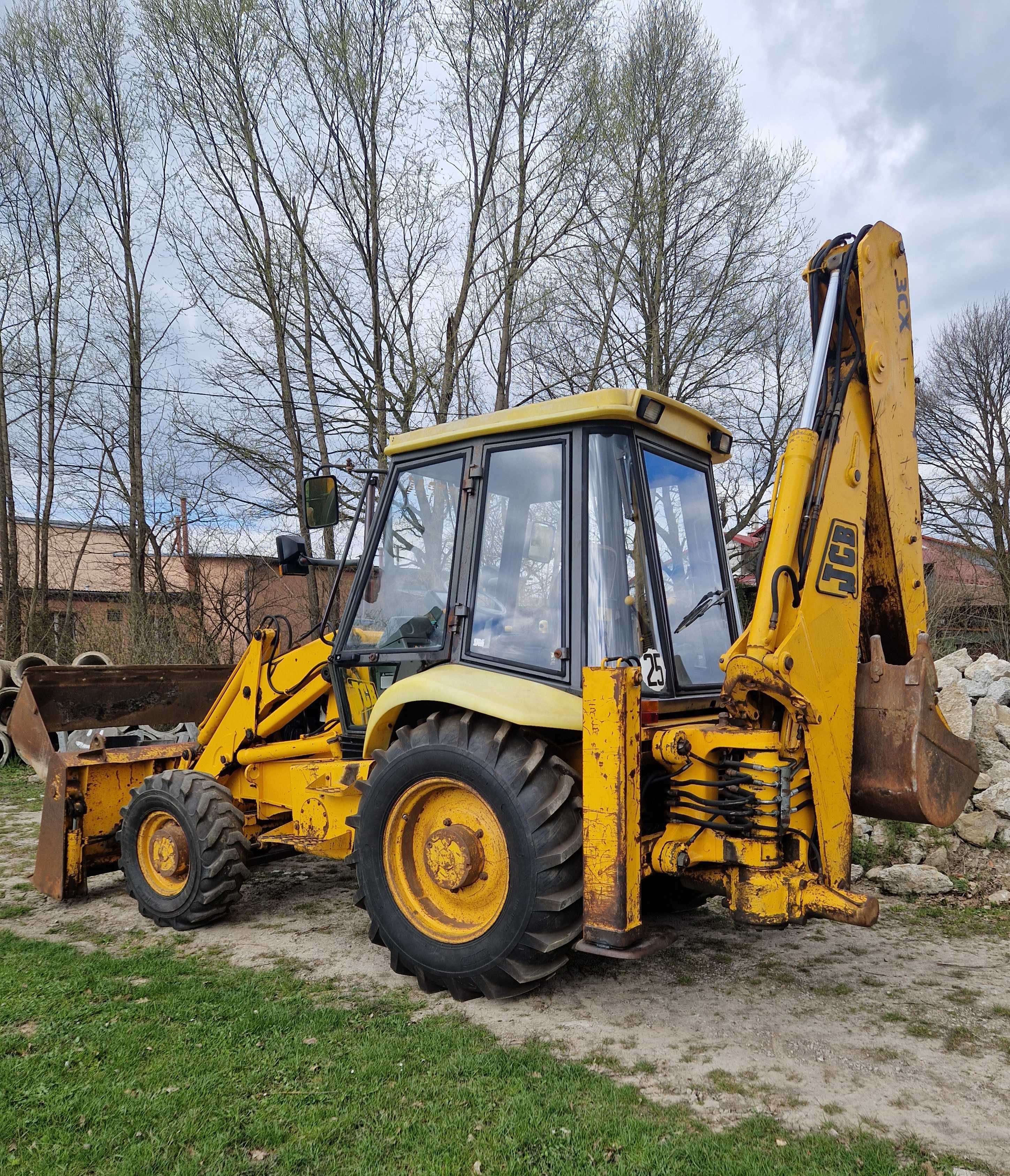 Koparko Ładowarka JCB 3CX zamiana