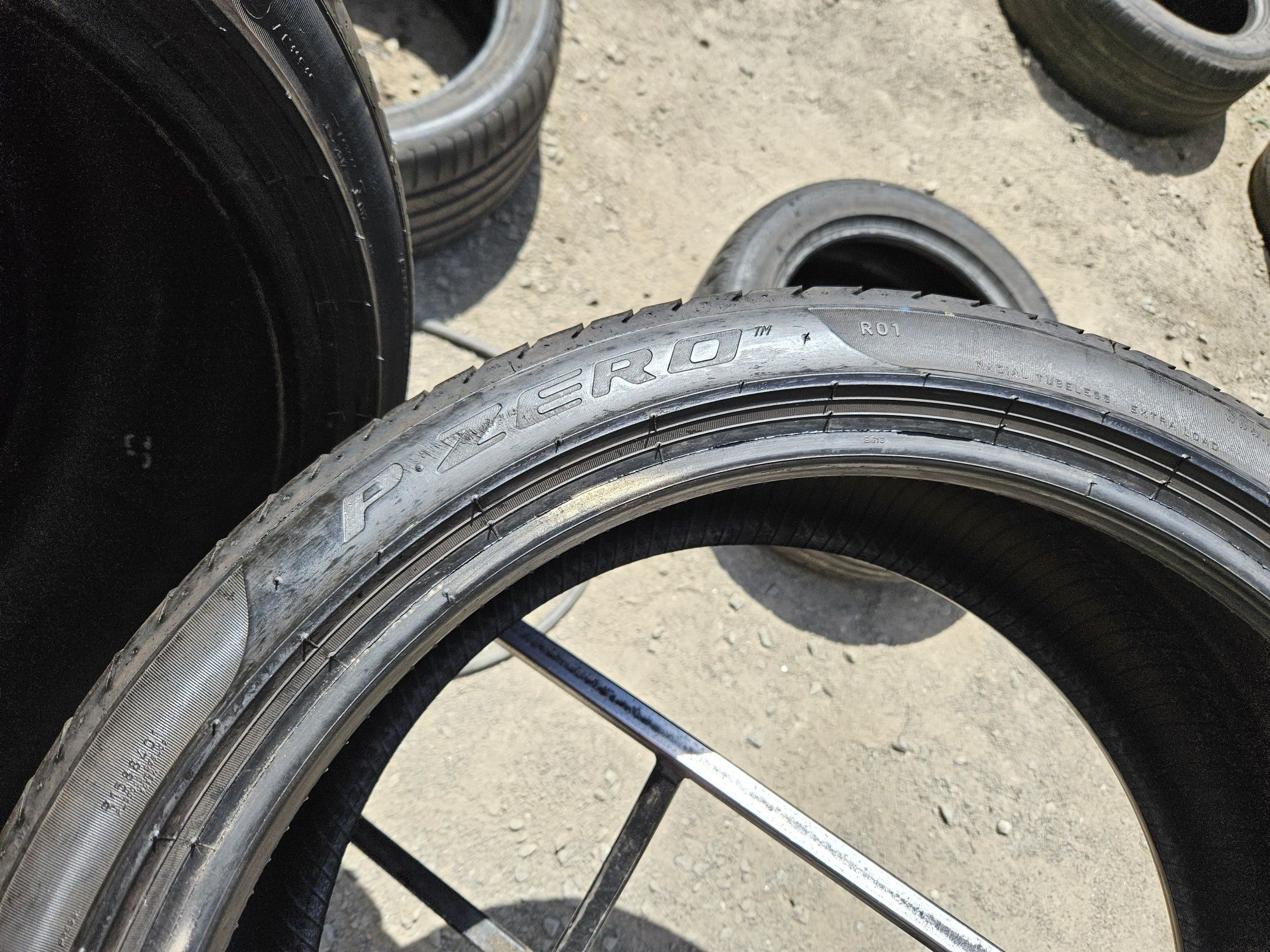 Шины БУ 255 40 R 21 Pirelli p zero RO1 комплект лето