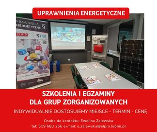 Szkolenie Uprawnienia Energetyczne G1 G2 G3