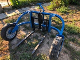 Wózek terenowy do kostki brukowej oryginalny i TH 1500 Bestia