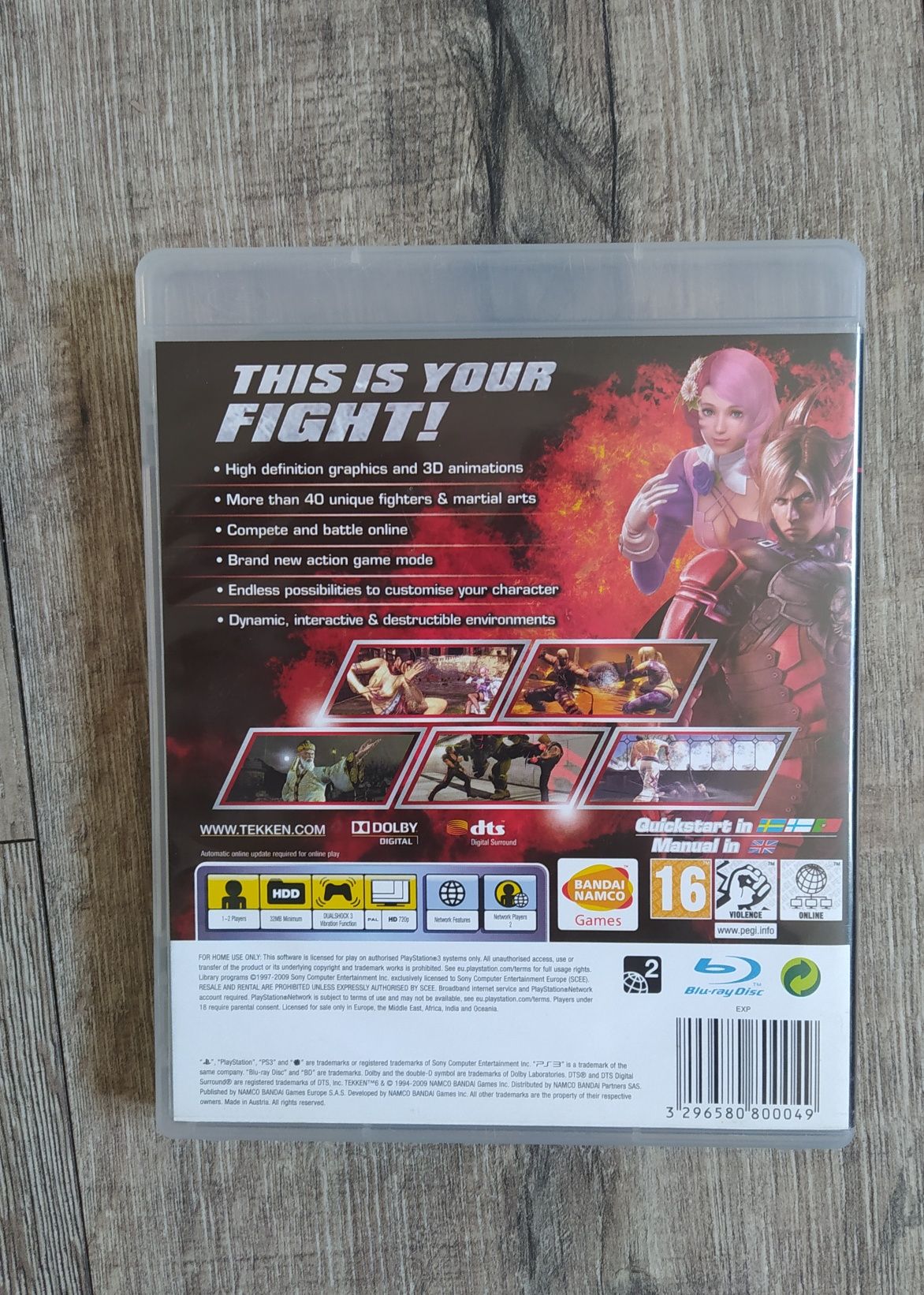 Gra PS3 Tekken 6 Wysyłka