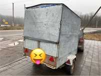 Прицеп фургон торговый 2100х1450х1700 с документами