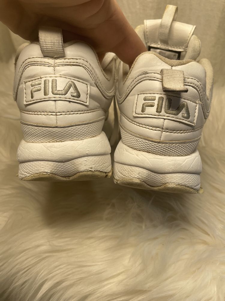 Fila Disruptor 2 Trainer skóra białe rozmiar 36