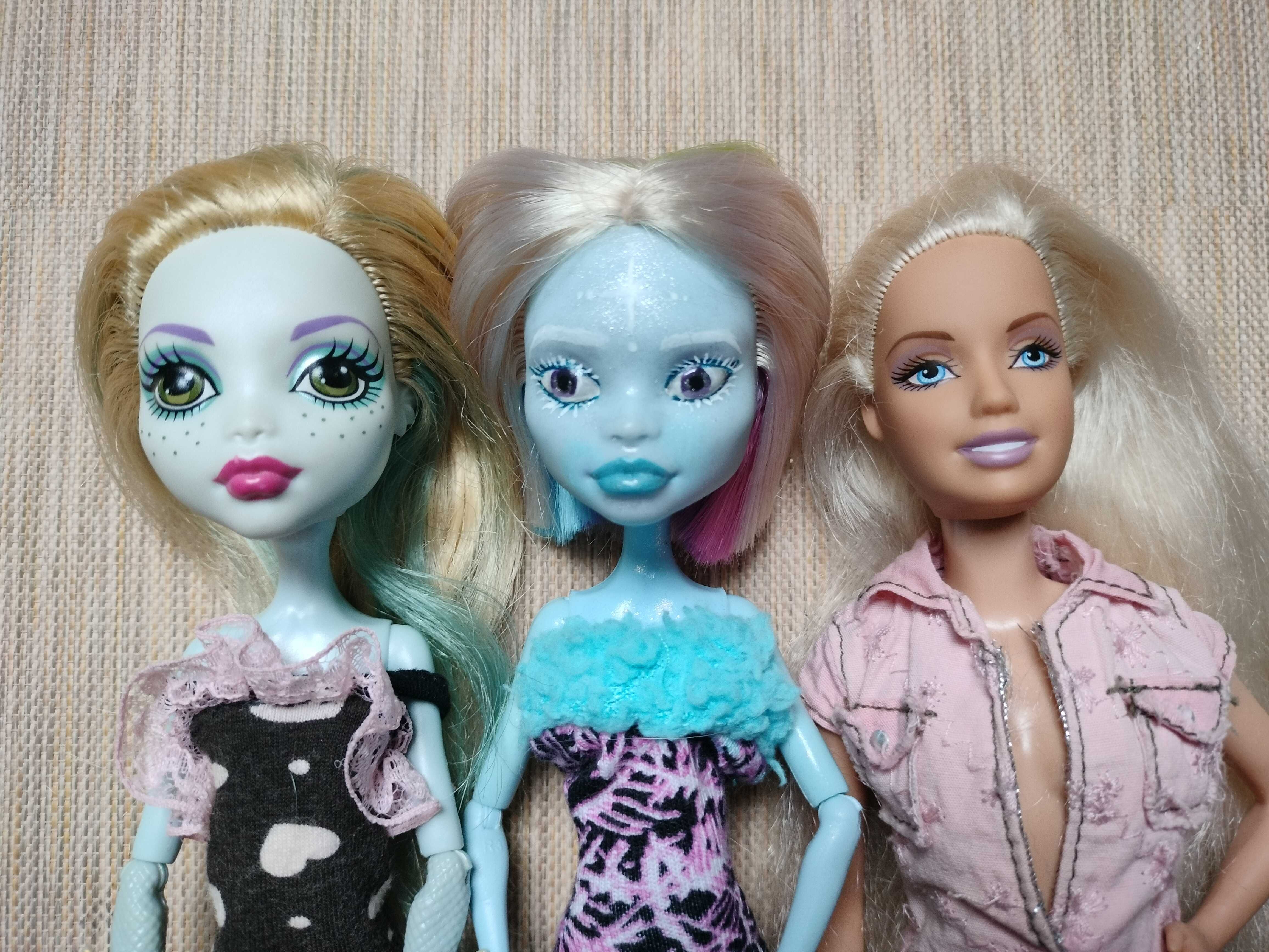 Zestaw lalek Monster High i Barbie