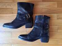 Botas pretas, 39, Hush Peppies