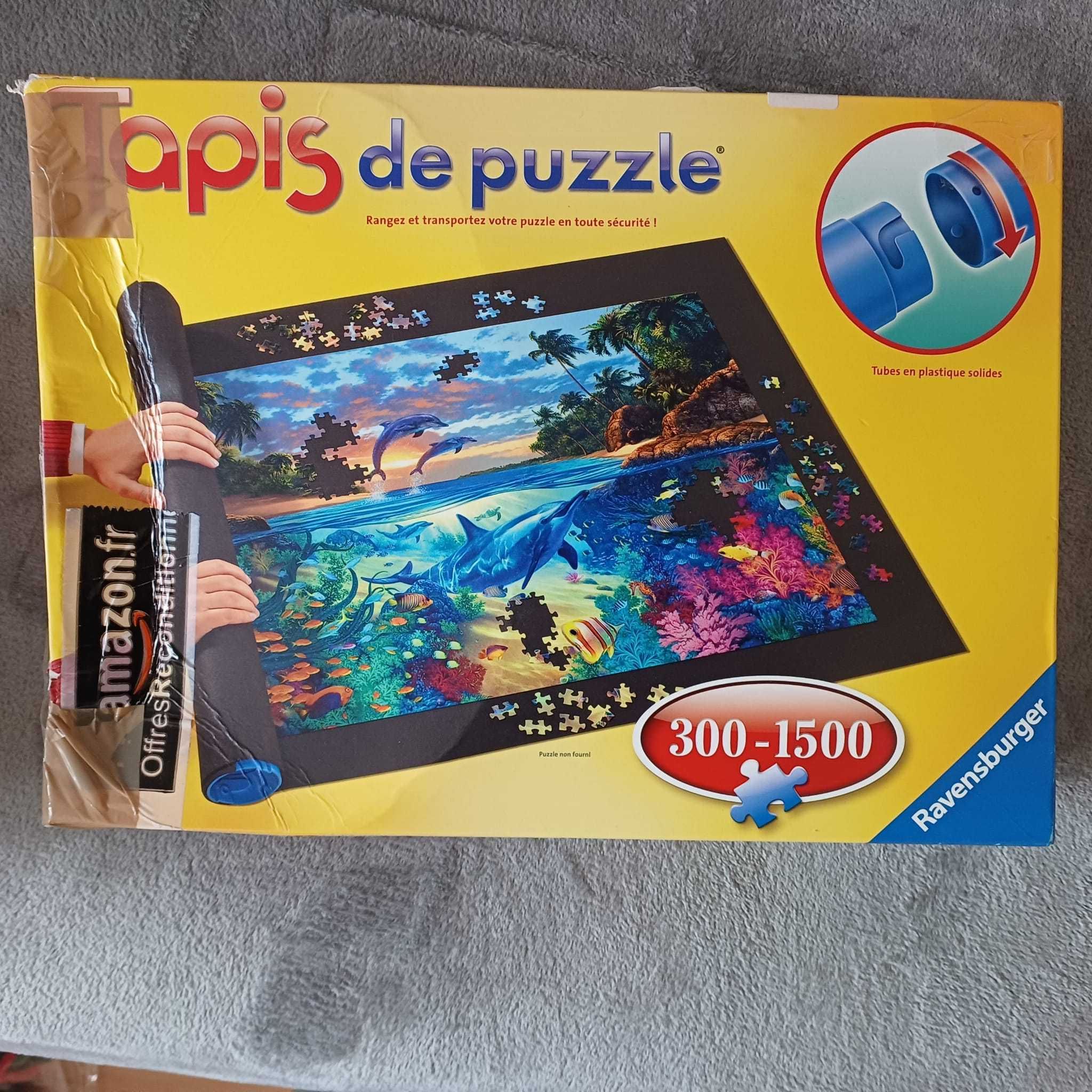 Mata do układania puzzli + gratis płyn