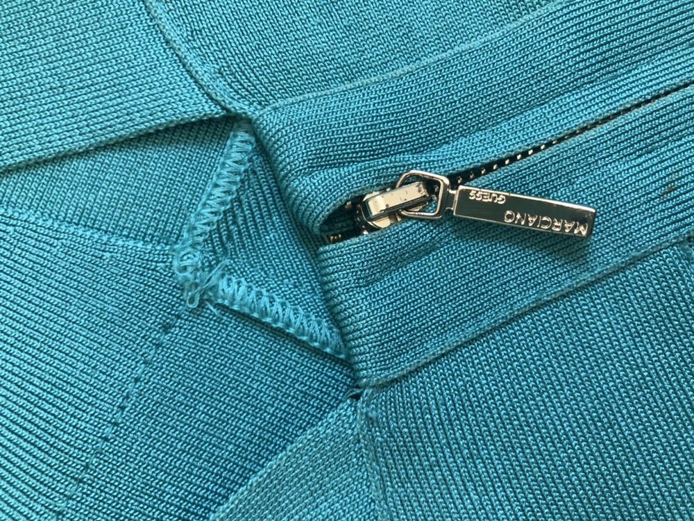 Marciano Guess sukienka bandażowa nowa xs 34 zielona mini