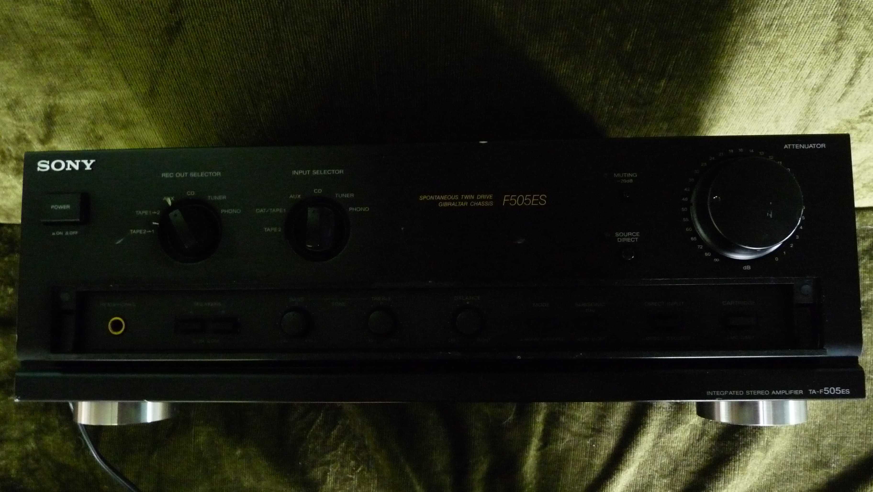 wzmacniacz zintegrowany Sony TA-F 505 ES
