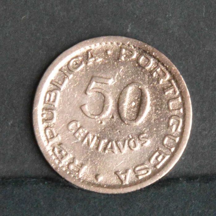 Moçambique 50 centavos 1953 - olx X10416